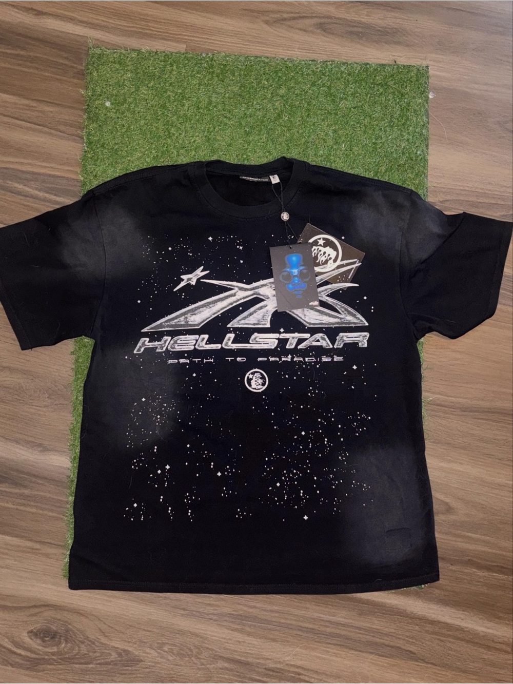 Hellstar 'Path to Paradise' Graphic Short Sleeve Tee - Black